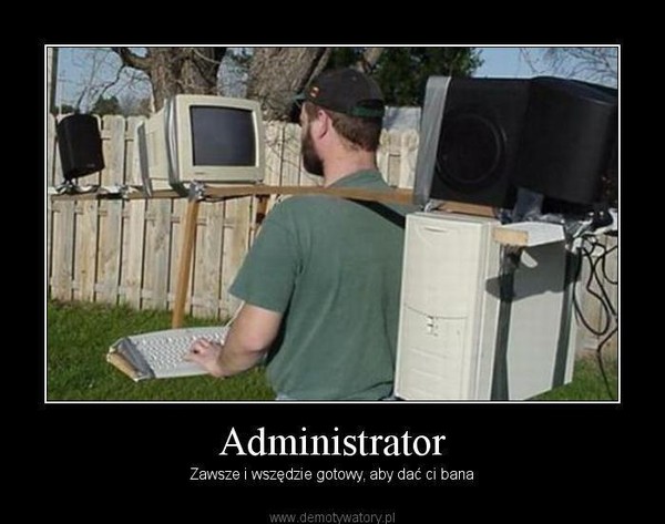 Administrator – Zawsze i wszędzie gotowy, aby dać ci bana 