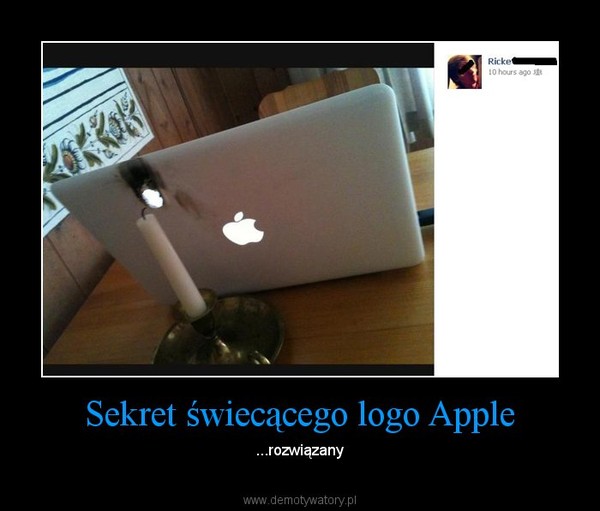 Sekret świecącego logo Apple