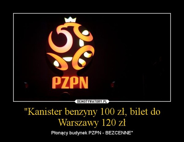 "Kanister benzyny 100 zł, bilet do Warszawy 120 zł