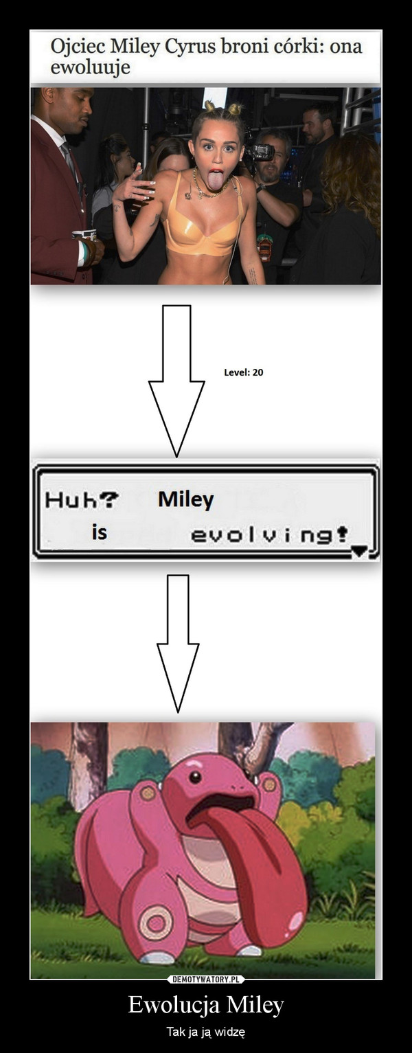 Ewolucja Miley
