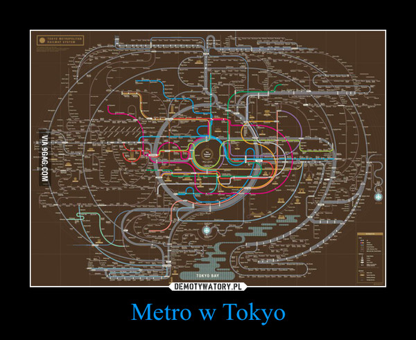 Metro w Tokyo