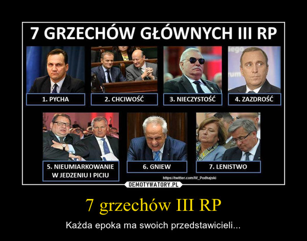 7 grzechów III RP – Demotywatory.pl