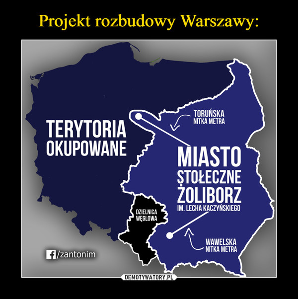 Projekt rozbudowy Warszawy:
