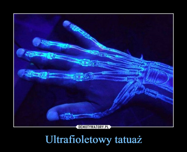 Ultrafioletowy tatuaż