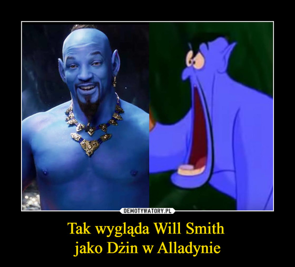 Tak wygląda Will Smith jako Dżin w Alladynie –  