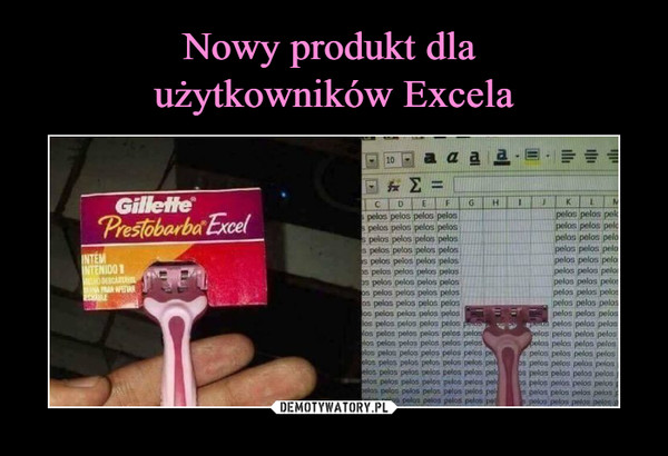 Nowy produkt dla 
użytkowników Excela