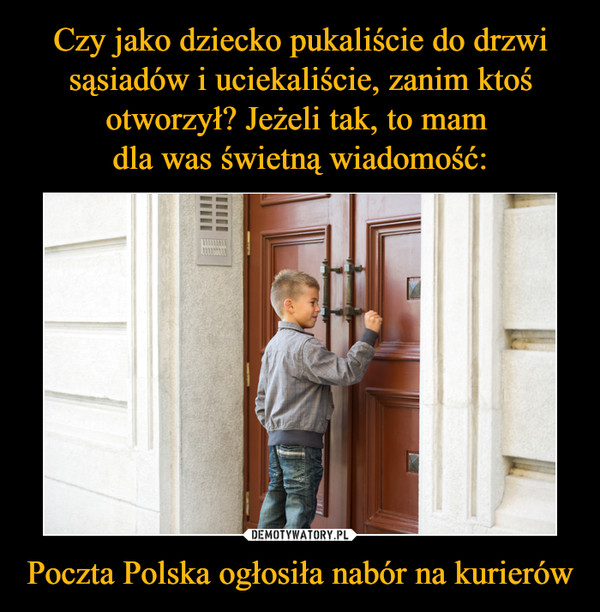 Poczta Polska ogłosiła nabór na kurierów –  