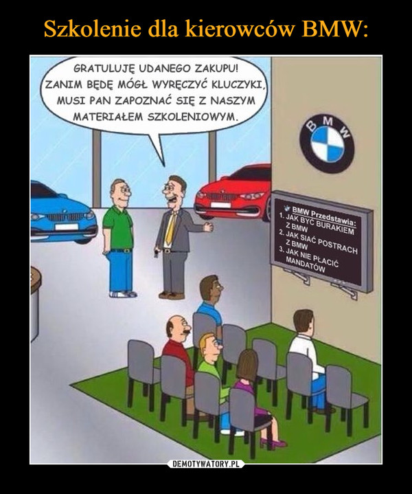 Szkolenie dla kierowców BMW: