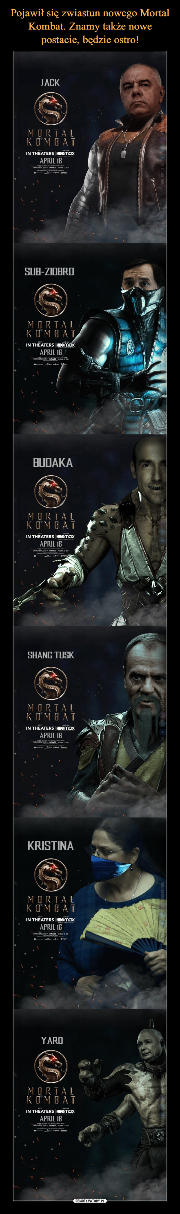 Pojawił się zwiastun nowego Mortal Kombat. Znamy także nowe postacie, będzie ostro!