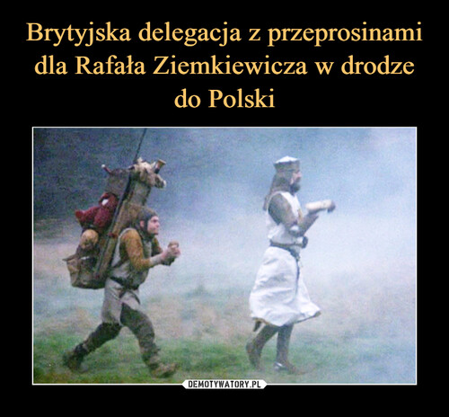 Brytyjska delegacja z przeprosinami dla Rafała Ziemkiewicza w drodze do Polski