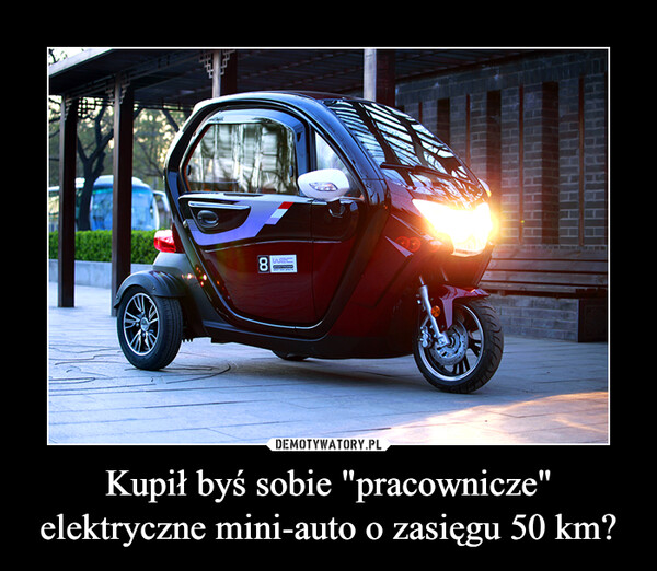 Kupił byś sobie "pracownicze" elektryczne mini-auto o zasięgu 50 km?