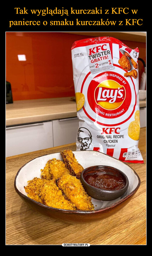 Tak wyglądają kurczaki z KFC w panierce o smaku kurczaków z KFC