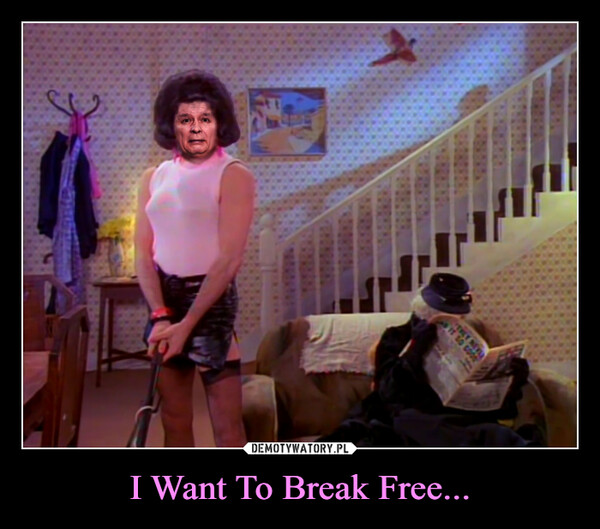 I Want To Break Free... –  