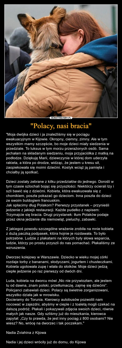 "Polacy, nasi bracia"