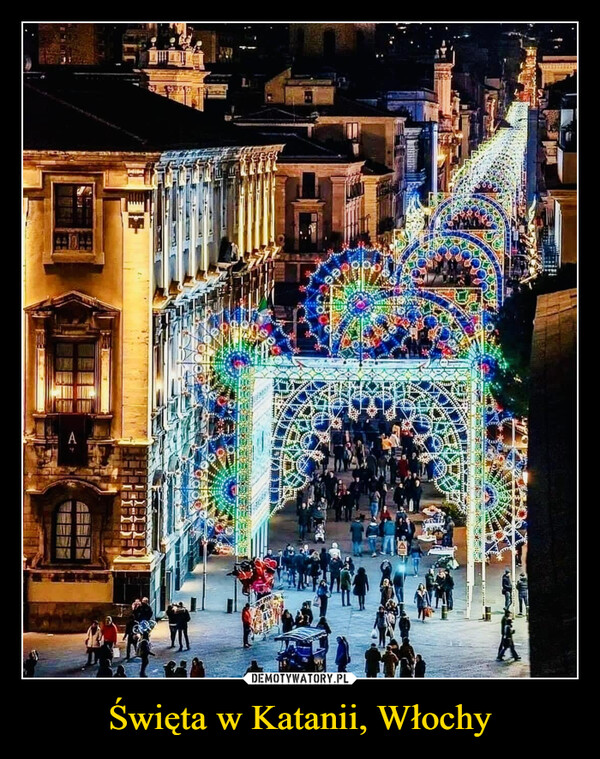 Święta w Katanii, Włochy –  mintowwwwwww